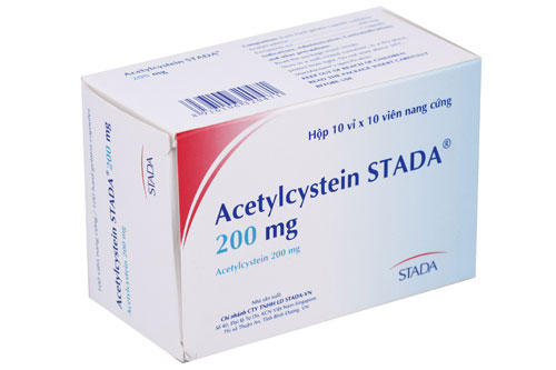 Thuốc Acetylcystein STADA