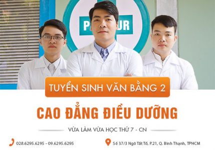 Tuyển sinh văn bằng 2 cao đẳng điều dưỡng năm 2018