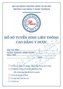 hồ sơ Liên thông Cao đẳng Dược