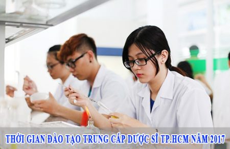Thời gian đào tạo Trung cấp Dược sĩ TP.HCM năm 2017