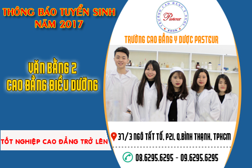 Tuyển sinh văn bằng 2 Cao đẳng Điều dưỡng năm 2017
