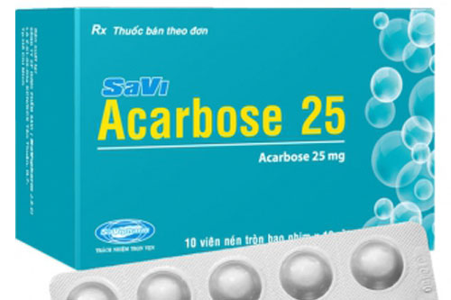 Thuốc Acarbose 25mg