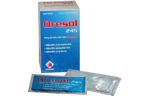 Tư vấn sử dụng thuốc Oresol