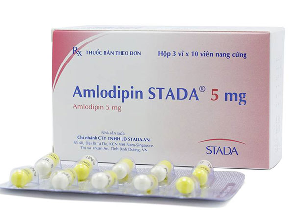Thuốc Amlodipin điều trị huyết áp cao hay bệnh đau thắt ngực