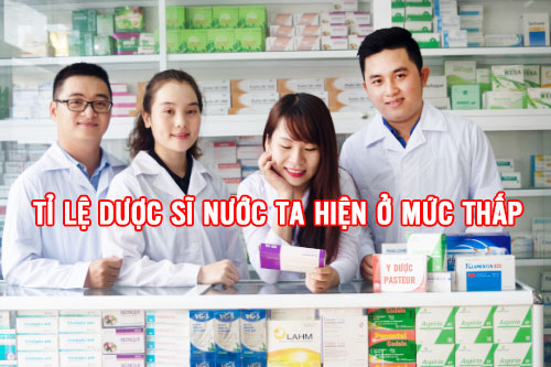 Tỉ lệ dược sĩ nước ta hiện đang ở mức thấp