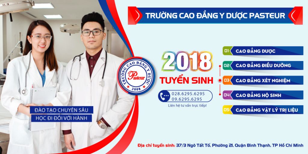 Tuyển sinh cao đẳng y dược tphcm năm 2018
